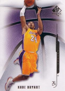 2008-09 SP Authentic #89 Kobe Bryant Front