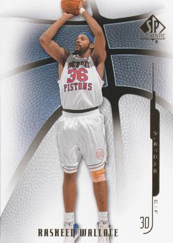 2008-09 SP Authentic #95 Rasheed Wallace Front