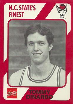 1989 Collegiate Collection North Carolina State's Finest #79 Tommy DiNardo Front