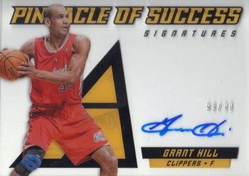 2013-14 Pinnacle - Pinnacle of Success Autographs #37 Grant Hill Front