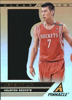 2013-14 Pinnacle - Clear Vision 1st Quarter #21 Jeremy Lin Front