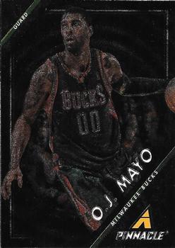 2013-14 Pinnacle - Museum Collection #154 O.J. Mayo Front
