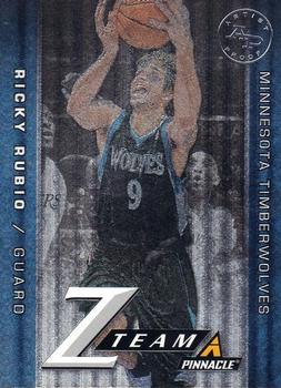 2013-14 Pinnacle - Z-Team Artist's Proofs #16 Ricky Rubio Front