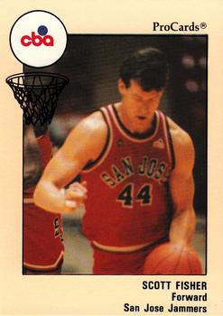 1989-90 ProCards CBA #200 Scott Fisher Front