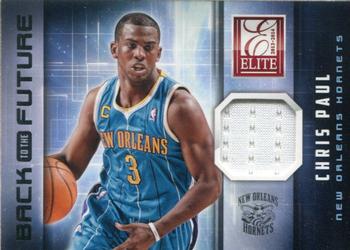 2013-14 Panini Elite - Back to the Future Materials #12 Chris Paul Front