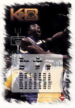 1998 Collector's Edge Impulse - KB8 Alternate Holofoil #5 Kobe Bryant Back