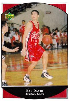 2001-02 Upper Deck PBA Philippines #30 Bal David Front