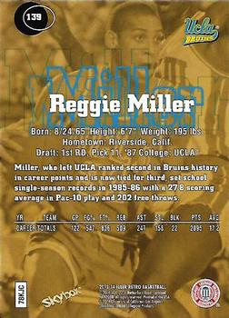 2013-14 Fleer Retro #139 Reggie Miller Back