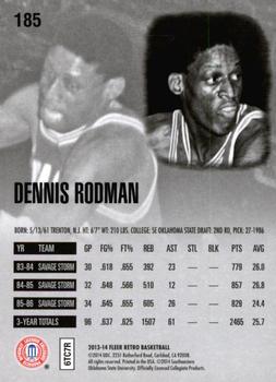2013-14 Fleer Retro #185 Dennis Rodman Back
