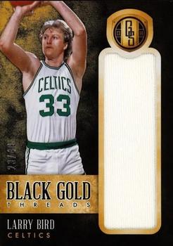 2013-14 Panini Gold Standard - Black Gold Threads #94 Larry Bird Front