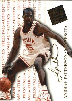 1998 Press Pass Authentics #30 Andrae Patterson Front