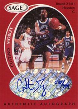1998 SAGE - Autographs #A33 Cuttino Mobley Front