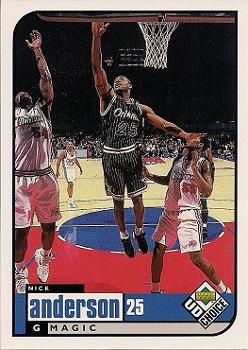 1998-99 UD Choice #101 Nick Anderson Front
