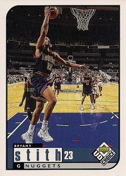 1998-99 UD Choice #36 Bryant Stith Front