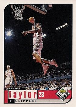 1998-99 UD Choice #65 Maurice Taylor Front