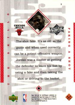 1999 Upper Deck Michael Jordan Athlete of the Century #7 Michael Jordan Back