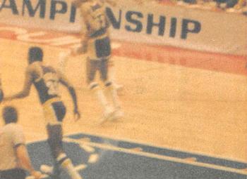 1980-81 Fleer NBA Team Stickers #NNO Golden State Warriors Logo Back