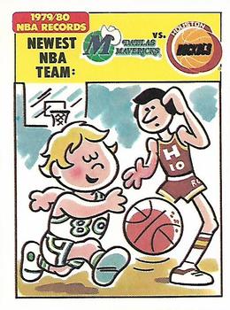 1980-81 Fleer NBA Team Stickers #NNO Golden State Warriors Logo Back