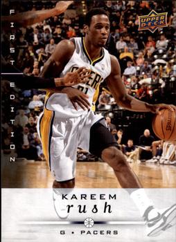 2008-09 Upper Deck First Edition #70 Kareem Rush Front