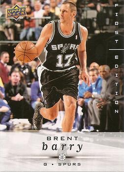 2008-09 Upper Deck First Edition #167 Brent Barry Front