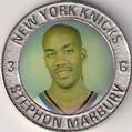 2005 Hardwood Heroes NBA Medallions #NNO Stephon Marbury Front