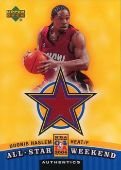 2004-05 Upper Deck - All-Star Weekend Authentics #ASW-UH Udonis Haslem Front