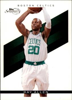 2008-09 Topps Signature #TS-RAL Ray Allen Front