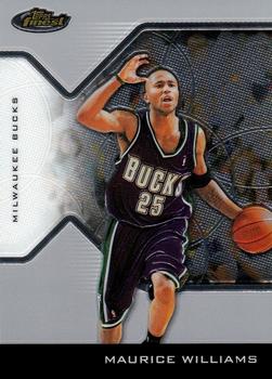 2004-05 Finest #80 Maurice Williams Front
