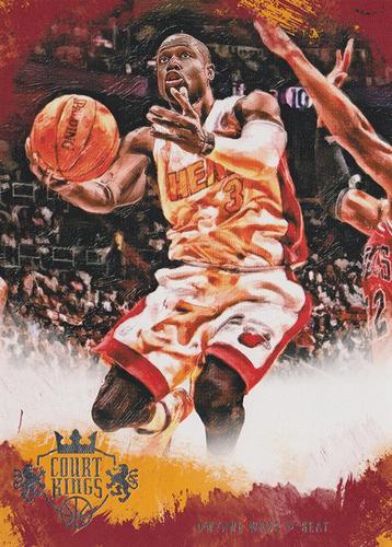2013-14 Panini Court Kings - 5x7 Box Toppers #38 Dwyane Wade Front