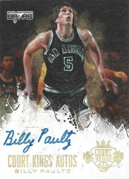 2013-14 Panini Court Kings - Autographs Gold #41 Billy Paultz Front