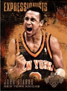 2013-14 Panini Court Kings - Expressionists #16 John Starks Front