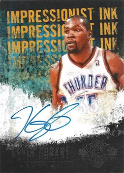 2013-14 Panini Court Kings - Impressionist Ink Autographs #15 Kevin Durant Front