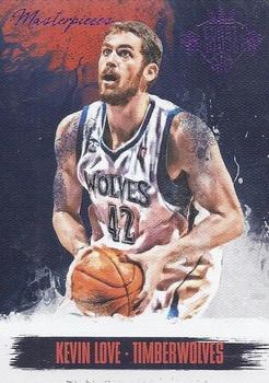 2013-14 Panini Court Kings - Masterpieces Purple #12 Kevin Love Front