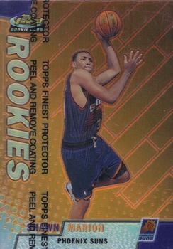 1999-00 Finest - Refractors #121 Shawn Marion Front