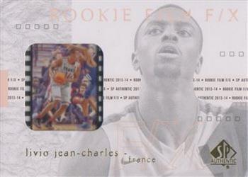 2013-14 SP Authentic - 2001-02 SP Rookie F/X Film #94 Livio Jean-Charles Front