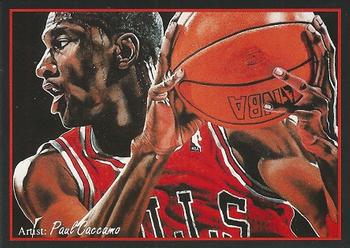 1994-95 Competitive Images Artistic Promotions #1 Michael Jordan Front