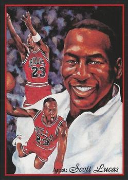 1994-95 Competitive Images Artistic Promotions #6 Michael Jordan Front