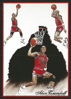 1994-95 Competitive Images Artistic Promotions #8 Michael Jordan Front