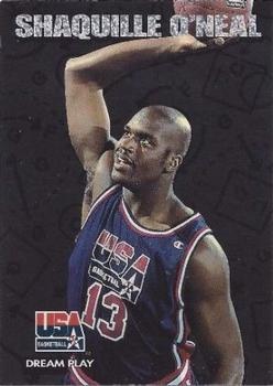 1994 SkyBox USA - Dream Play #DP12 Shaquille O'Neal Front