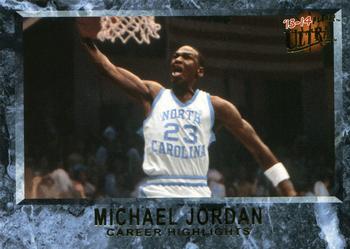 2013-14 Fleer Retro - '92-93 Ultra Michael Jordan Career Highlights #4 Michael Jordan Front