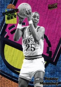 2013-14 Fleer Retro - '93-94 Ultra Power in the Key #4 Danny Manning Front