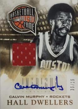 2013-14 Panini Intrigue - Hall Dwellers Jersey Autographs #HD-CM Calvin Murphy Front