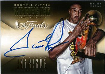 2013-14 Panini Intrigue - Winning Ink #1 Scottie Pippen Front
