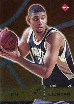 1997 Collector's Edge #1 Tim Duncan Front
