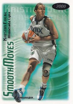 2000 SkyBox Dominion WNBA #136 Kristin Folkl Front