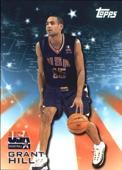 2000 Topps Team USA #5 Grant Hill Front