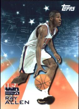 2000 Topps Team USA #8 Ray Allen Front