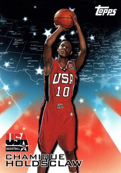 2000 Topps Team USA #18 Chamique Holdsclaw Front