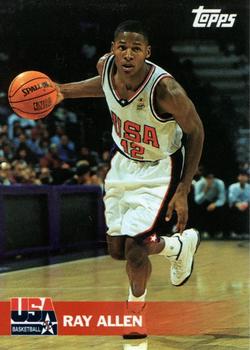 2000 Topps Team USA #28 Ray Allen Front