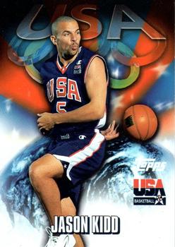 2000 Topps Team USA #48 Jason Kidd Front